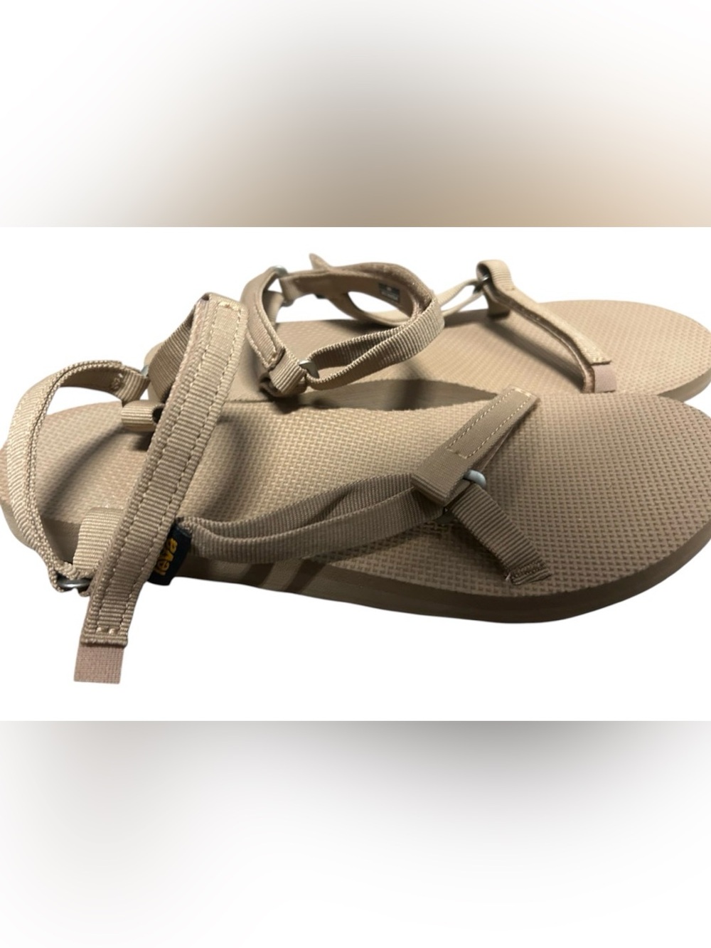 Teva Original Universal Sandals Tiger’s Eye Brown Tan Size 9